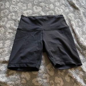 Never been worn lululemon biker shorts